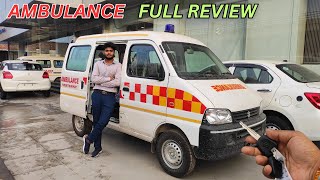 Maruti Eeco Ambulance 2023 Model Full Review ❤️ On Road Price amp More [upl. by Ahsieyt]