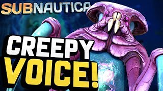 Subnautica  THE WARPER SPEAKS Terrifying Warper Voice amp Sounds  Subnautica Gameplay Update [upl. by Cornel]