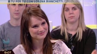 A tu per tu con Lorena Bianchetti [upl. by Yenttirb]