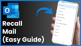 How To Recall Mail In Outlook App [upl. by Yesnel]