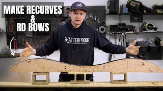 HOW TO USE BOW BUILDING FORMS  Make Recurves and RD BowsTillering Course ep 14 [upl. by Eiralc]