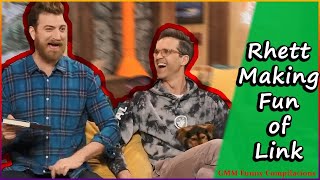 Rhett Making Fun of LinkRoasting Link Kinda GMM Funny Compilations  ThatZ Funny [upl. by Maillil567]