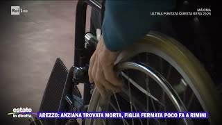 Arezzo anziana morta in casa da mesi la figlia è ricercata  Estate in diretta 03092024 [upl. by Gurevich]