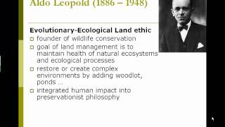 Land Ethic Environmental Ethics and Philosophy Part 3 [upl. by Meedan842]