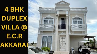 4 BHK RESALE VILLA  ECR AKKARAI  KV94 [upl. by Noirb663]