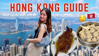 BACK IN HONG KONG 🇭🇰 Food guide with prices things to do exploring hong kong  Reese Kaw [upl. by Verene]