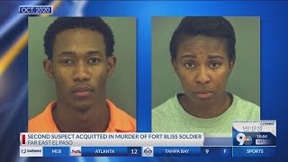 One of two suspects in murder of Fort Bliss soldier acquitted [upl. by Annoirb235]