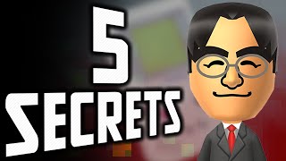 5 SECRETS sur NINTENDO [upl. by Wiersma]