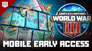 Conflict of Nations World War 3  Mobile Application Early Access LIVE [upl. by Adniles2]