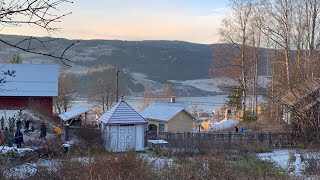 CHRISTMAS MARKET IN LILLEHAMMER NORWAY [upl. by Akinert481]