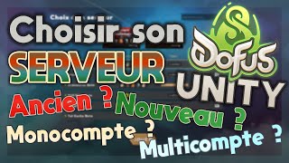 SUR QUEL SERVEUR JOUER   DOFUS UNITY [upl. by Myrah150]