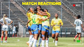 Banyana Ba Style Record Win Over Galaxy 👆  Match Reactions [upl. by Damas]