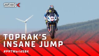 Toprak Airlines RETURNS at Portimao with ENORMOUS jump in FP2 ✈️  PRTWorldSBK 🇵🇹 [upl. by Caundra409]