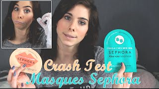 Crash Test  Masques mains et lèvres SEPHORA [upl. by Fred681]