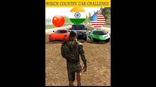 WHICH COUNTRY 🌍 CAR 🚗 JUMPING 🎢 CHALLENGE 💪 INDIA 🇮🇳 VS CHINA 🇨🇳 VS AMERICA 🇱🇷 viralvideo shorts [upl. by Eirret]