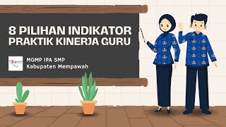 EKinerja  8 Pilihan Indikator Praktik Kinerja guru [upl. by Melisent]