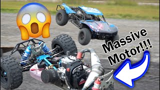 Look at this Crazy RC Car Massive Motor [upl. by Bearce]