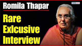 Romila Thapar Interview  Historian Romila Thapar  Prof Romila Thapar  Romila Thapar Exclusive [upl. by Erich704]