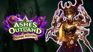 Mother Shahraz  Trial by Felfire  Challenges  Hearthstone [upl. by Ecydnarb629]