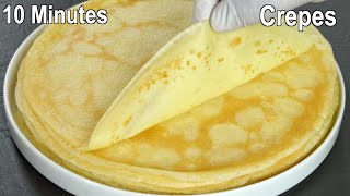 How to Make Crepes at Home  Easy Crepe Recipe [upl. by Nlyak582]