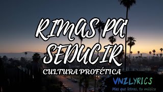 Rimas pa seducir  Cultura profética [upl. by Mihcaoj]