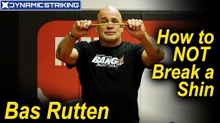 How Not To Break Your Shin by Bas Rutten [upl. by Lanette653]