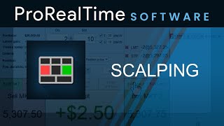 Trade with the scalping interface on ProRealTime [upl. by Akiem]