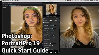 Photoshop PortraitPro 19 Quick Start Guide  s3e26 [upl. by Sukcirdor]