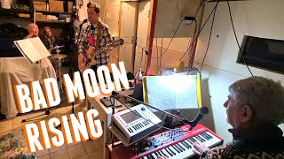 Bad Moon Rising CCR  Live Garage Band Cover [upl. by Casta]