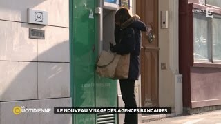 Le nouveau visage des agences bancaires [upl. by Anitsyrhk]