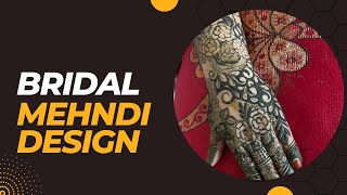 bridal mehndi designs designs for dulhan heena design  dubai pattern [upl. by Towrey]