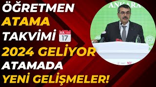 Öğretmenlere atama takvimi geliyor 📅 2024 takvim mülakat atama nasıl olacak [upl. by Emmey]