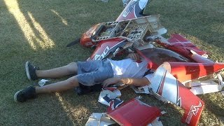 Horrific Fatal RC Plane Crash at SPCA Flying Field  INTO CROWD [upl. by Ackler]