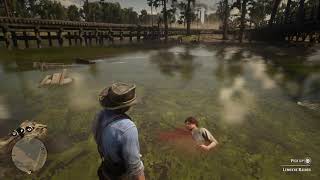 Feeding the Gator  Red Dead Redemption 2 [upl. by Elfreda]