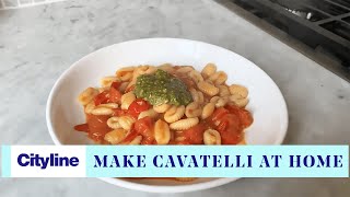 How to make homemade cavatelli without any equipment [upl. by Ddot494]