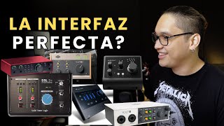 5 interfaz de audio que ELEVARAN tu HOME STUDIO [upl. by Behka]