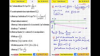 06 Dérivabilité Et Fonction Réciproque Bac Math Science  Technique  Info  Eco [upl. by Armbruster]