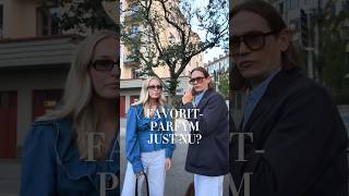 Favoritparfym just nu interview streetinterview parfym parfume doft byredo malo cent [upl. by Nalym]