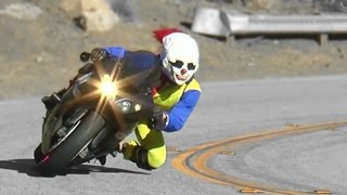 Mulholland Riders 22016  2 Strokes Groms Crashes Clown [upl. by Naitsirc]