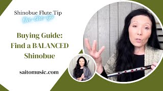 Is Your Shinobue Balanced How to Identify a quotBalancedquot Shinobue Flute [upl. by Anairb]