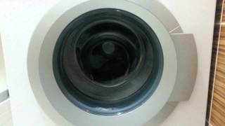 Bosch WAQ 20460tr Washing Machine First Rinse and [upl. by Emeline]