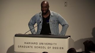 Core Studio Public Lecture Virgil Abloh “Insert Complicated Title Here” [upl. by Fishbein]