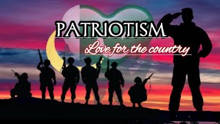 Essay on Patriotism Feeling of love for country  Be PatrioticEnglish to know [upl. by Merari]