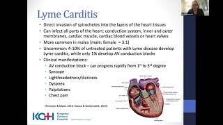 Lyme Carditis 2023 Update on Clinical Management Dr Rachel Wambolt [upl. by Ennaeel]