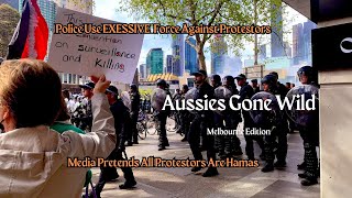 Melbourne Protests Erupt Into Violence As Police Use Excessive Force [upl. by Gnouhp]