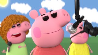 When Peppa Pig Makes A Rap Song Animated Movie [upl. by Ocinemod422]