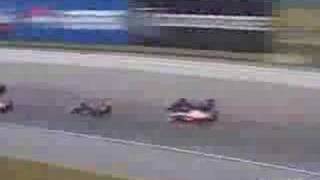 Indy Car Crashes [upl. by Eilloh]