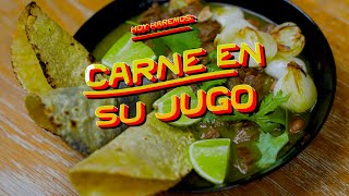 Receta de Carne en su Jugo Auténtico Sabor de Jalisco Paso a Paso [upl. by Eidnarb]