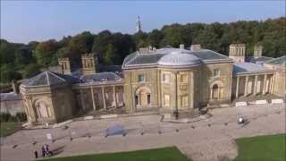 Heaton Hall with history Heaton Park Manchester with a drone [upl. by Adnulahs205]