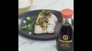 Recette de Poisson vapeur sauce aux oignons nouveaux gingembre et sauce soja salée  750g [upl. by Eruot22]